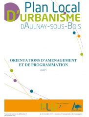 Orientations D’aménagement et de Programmation Plu d'Aulnay-Sous-Bois