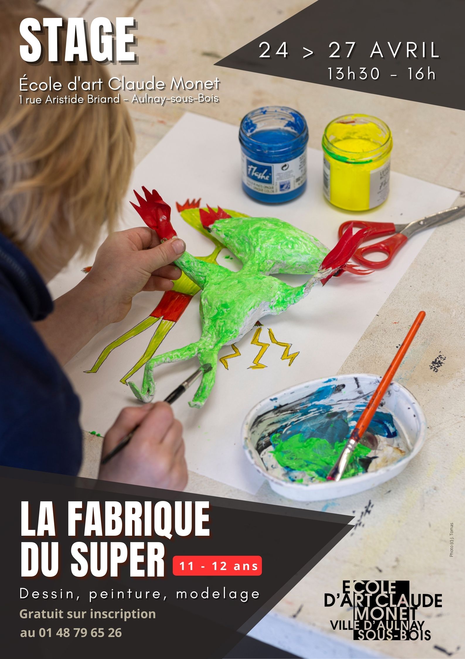 Affiche du stage la Fabrique du super